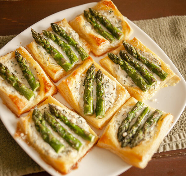 In the Kitchen: Asparagus Tarts