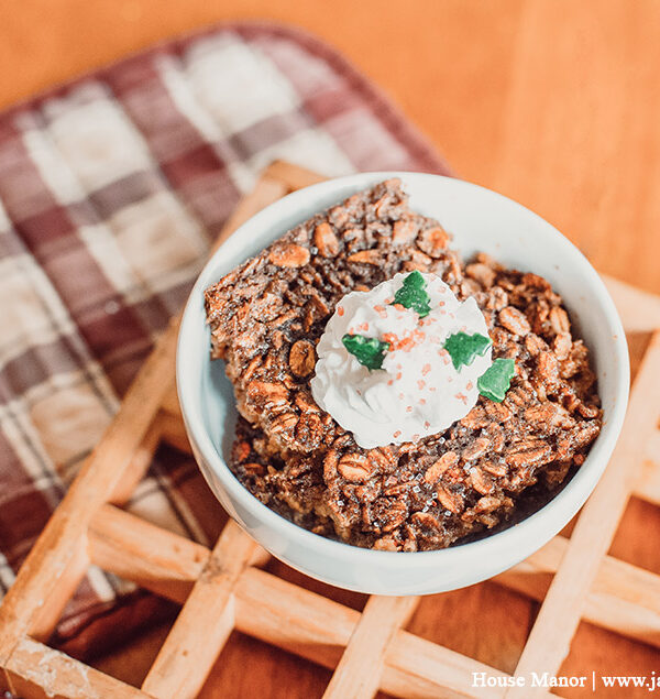 In the Kitchen: Gingerbread Cookie Baked Oatmeal