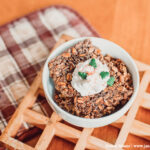 Gingerbread Cookie Baked Oatmeal
