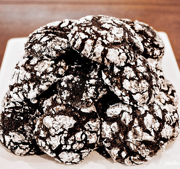 In the Kitchen: Chocolate Crinkle Cookies